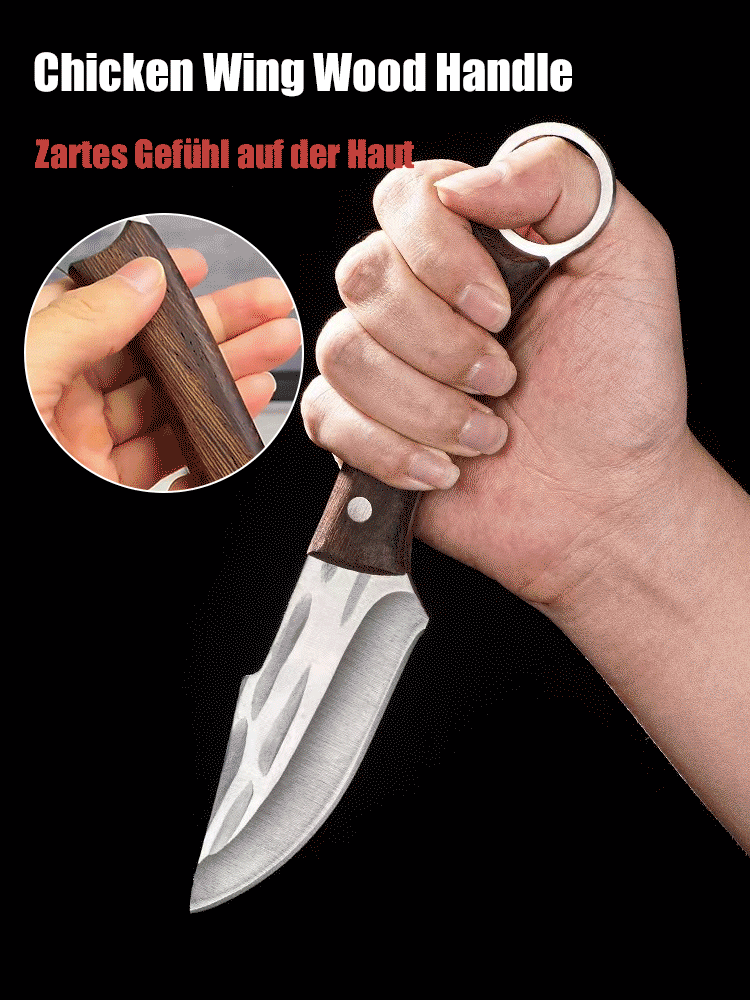 Antikes geschmiedetes Ausbeinmesser