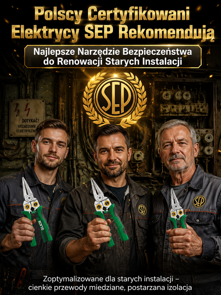 [Bezdotykowe wykrywanie napięcia] Najlepszy ściągacz izolacji 8 w 1