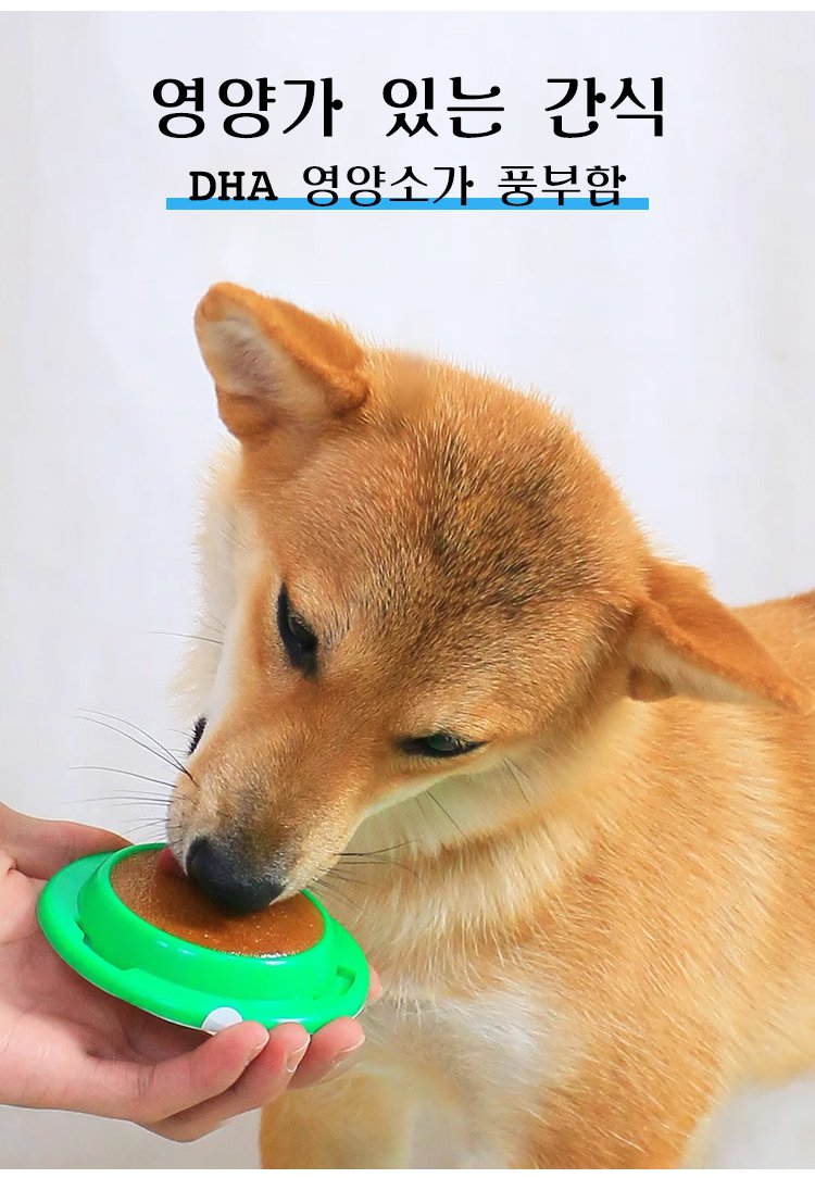 강아지 영양 간식 패키지 사진