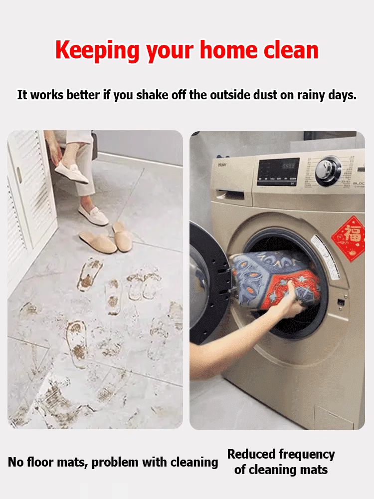 Kitchen disposable absorbent floor mat