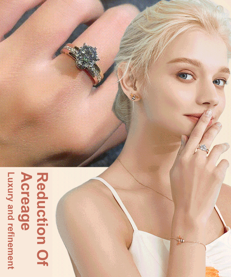 Angel Crown 2 Carat Solitaire Engagement Ring