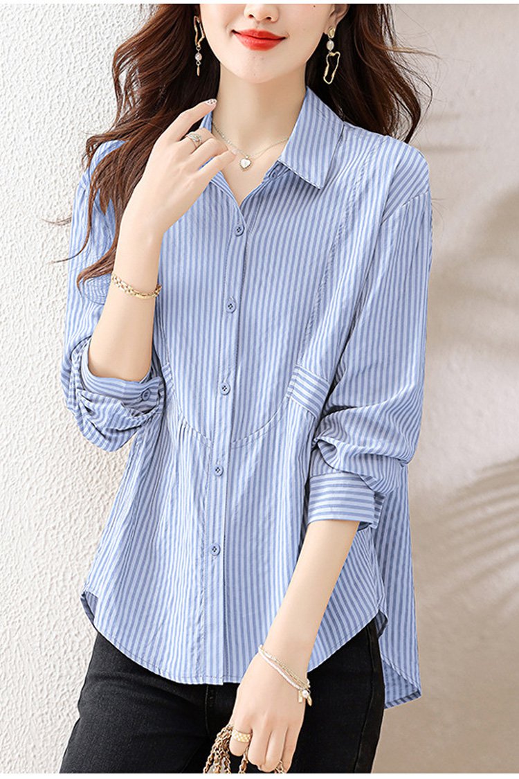 さまざまなスタイルに合わせやすいレディースブラウス