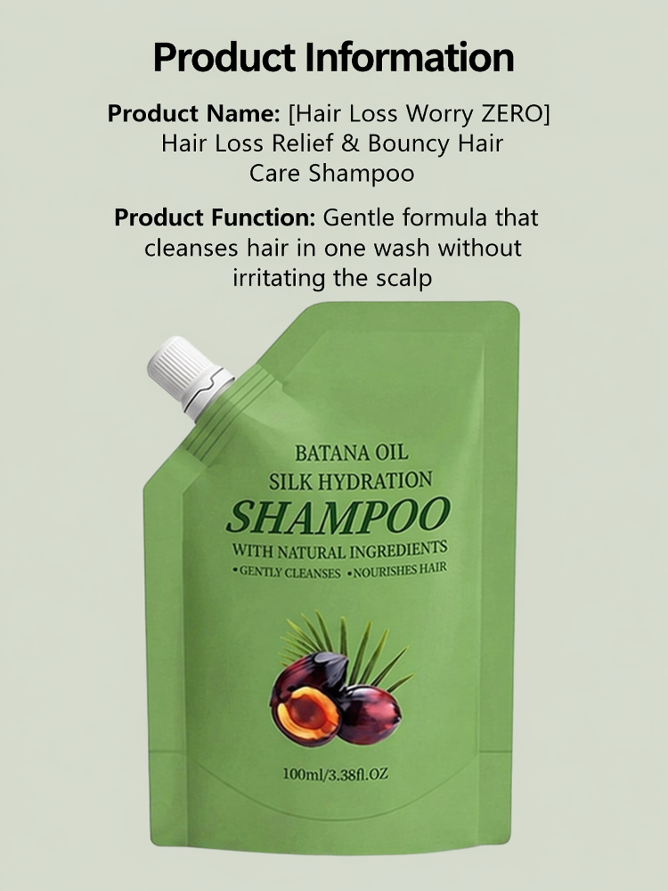 Anti-Hair Loss & Hair Growth Shampoo, Achieve Zero Hair Fall