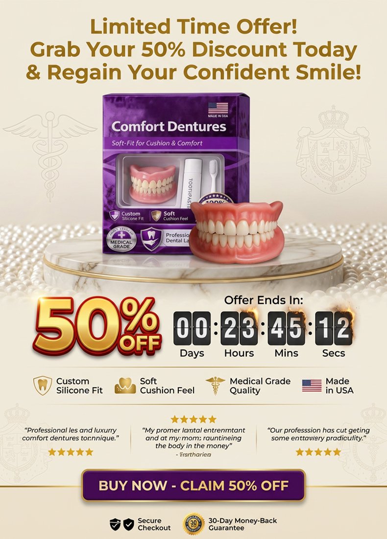 Confident Smile Full Mouth Denture Set