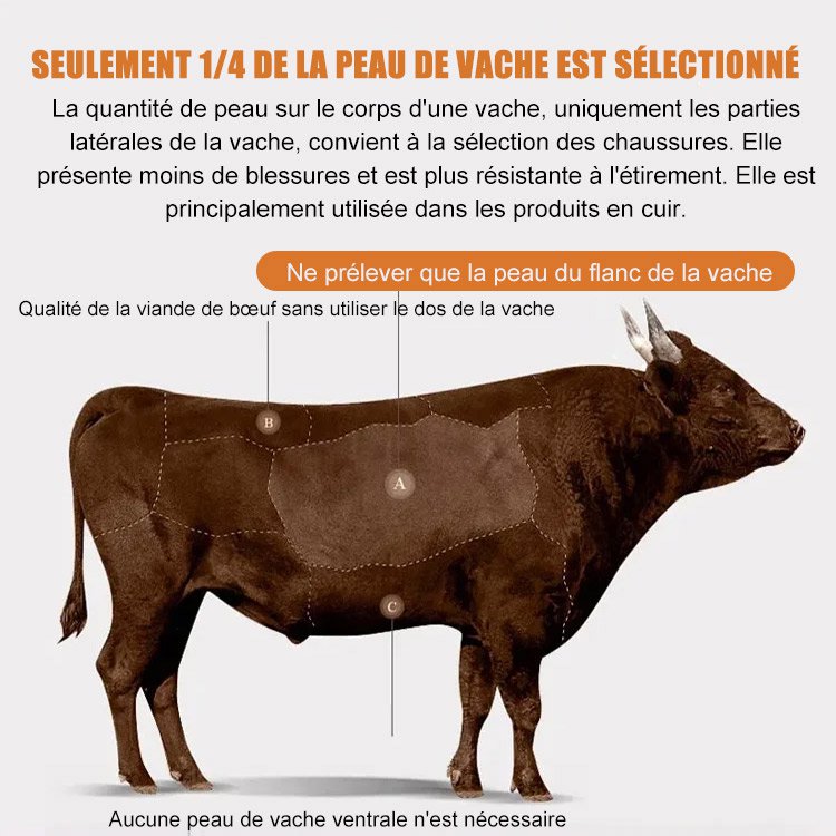 Chaussures d'affaires en cuir pour hommes