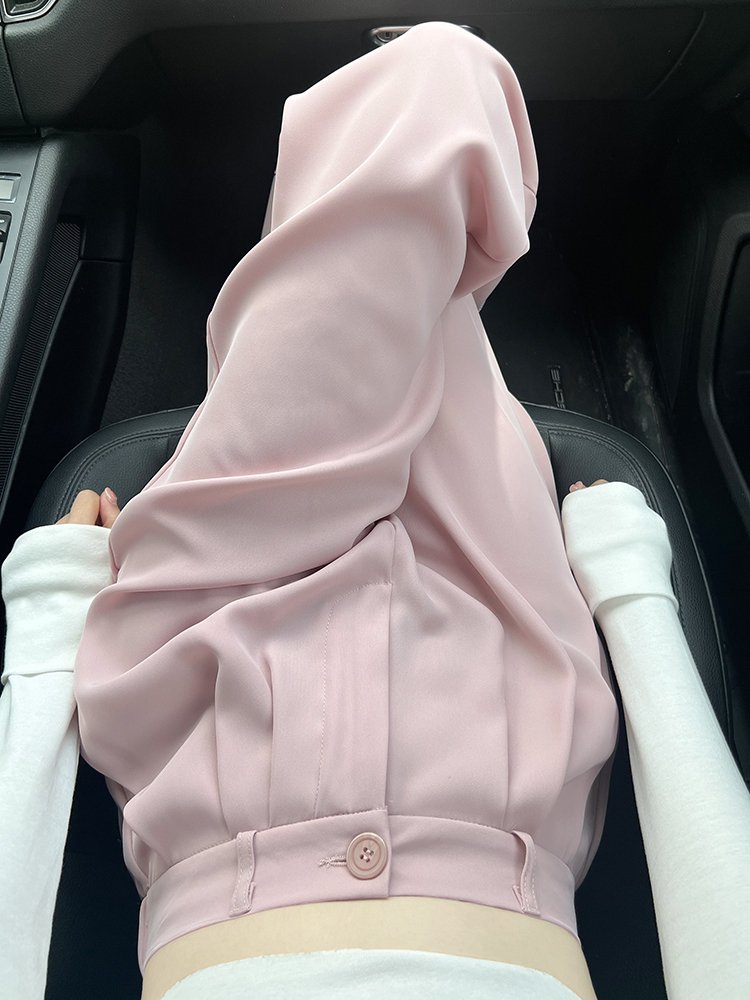 하이웨이스트 와이드 슬랙스