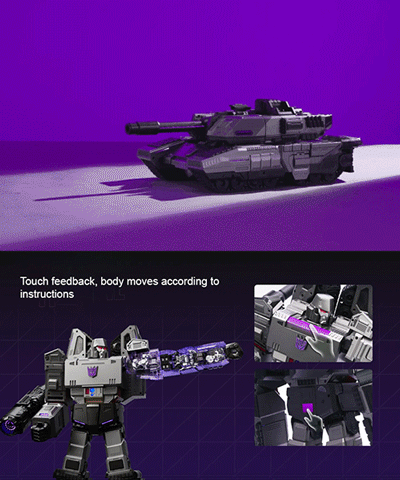 Smart Electric Transforming Tank Remote Control Robot