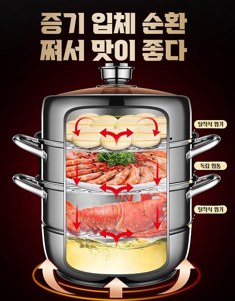 304 스텐 찜기