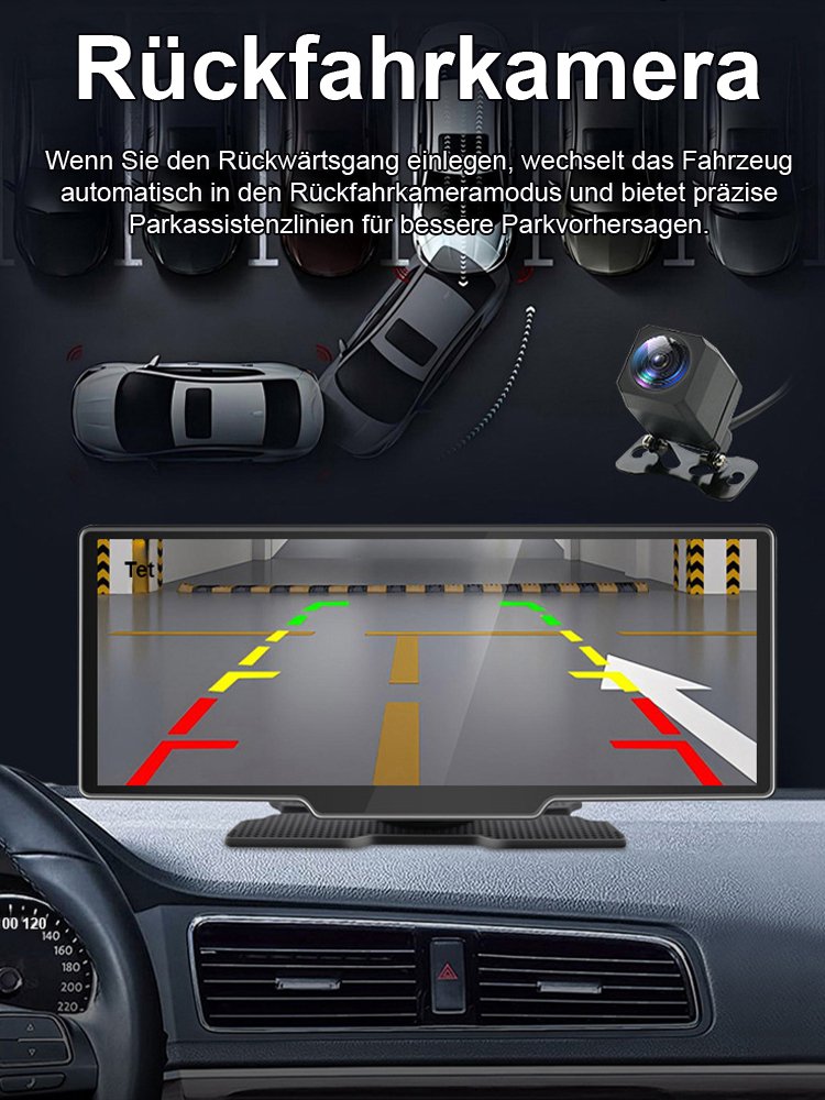 Kabellose Spiegelung der Navigations-App fürs Auto