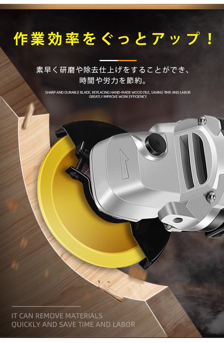 多用途対応の木工研磨ディスクセット