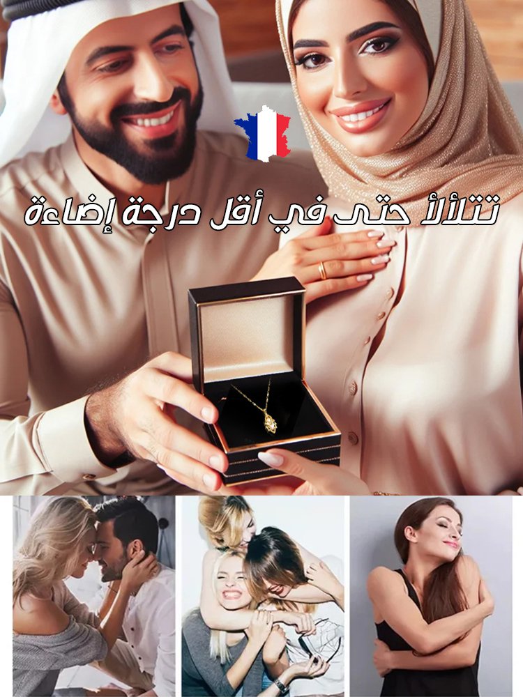 قلادة قفل أوراق الزركون الذهبي - اختيار 24K مرصع بألماس جنوب أفريقي