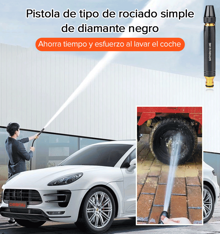 Revestimiento de aleación de cobre para la boquilla de la pistola de agua a alta presión para el hog