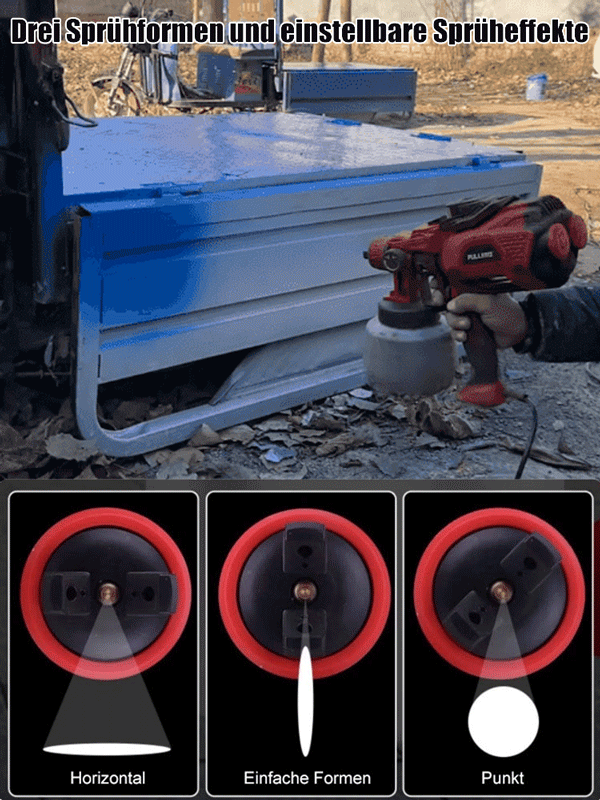 【Deutsche Handwerkskunst】Neu verbesserte Spritzpistole