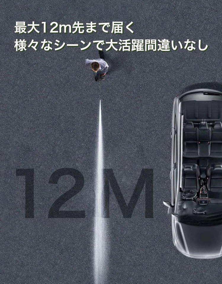 コードレス高圧洗浄機