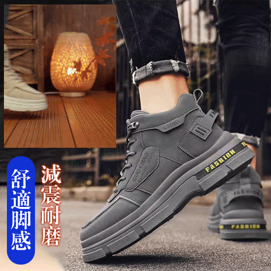 2023秋冬新款高幫馬丁皮靴