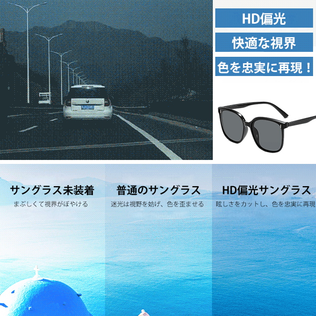 新しいUVカットサングラス