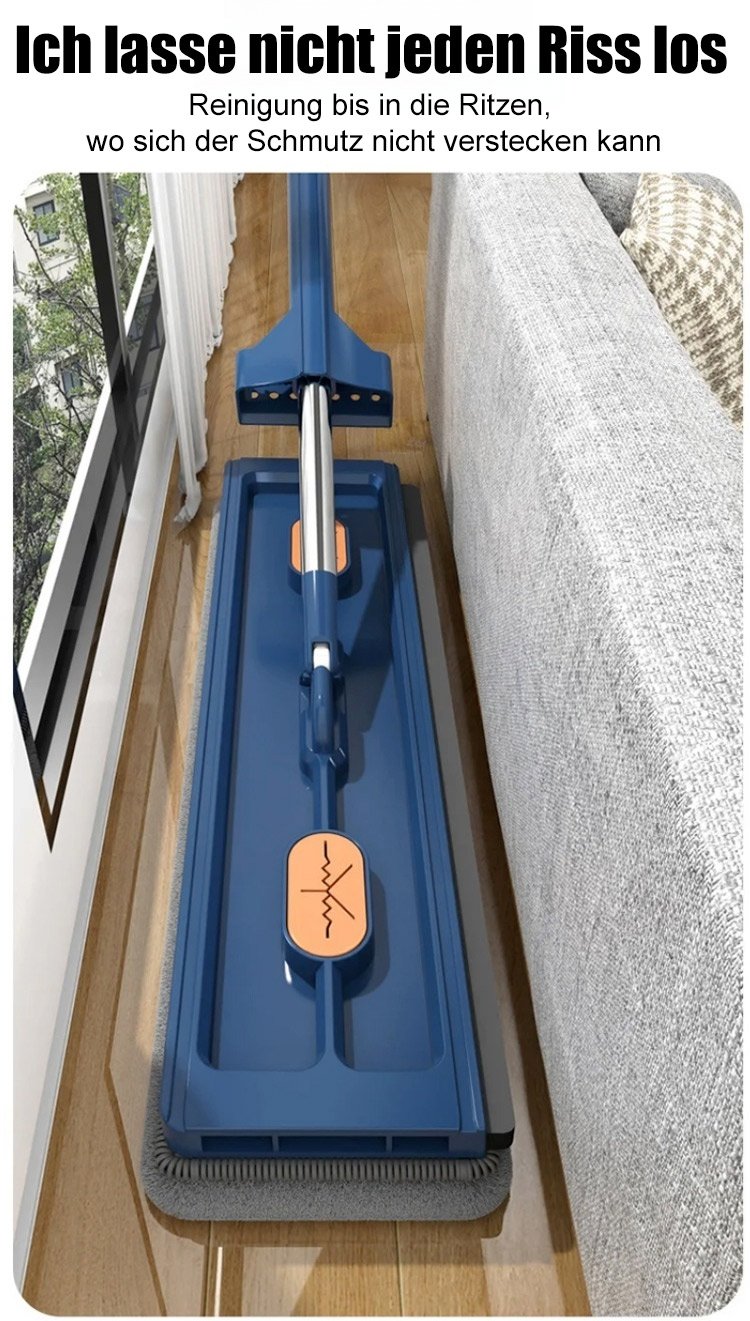 Innovativer Flachmopp mit Selbstreinigungsfunktion