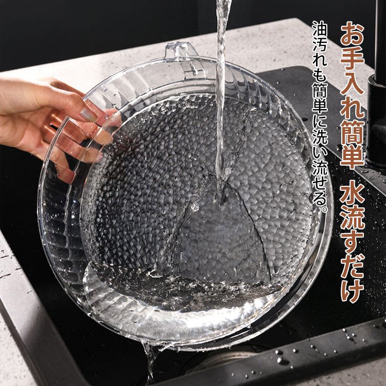 防塵・防虫積み重ねフードカバー・フルーツ皿