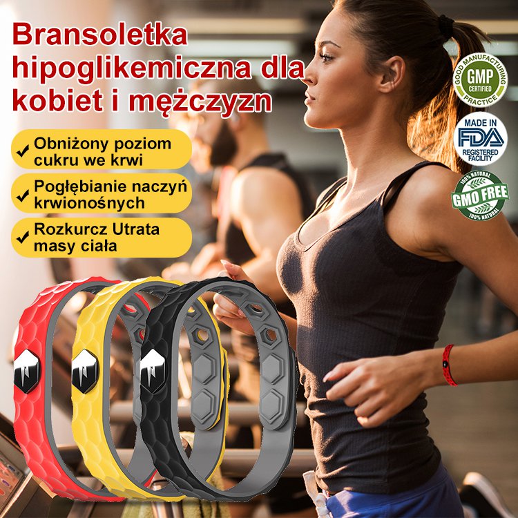 Bransoletka hipoglikemiczna dla kobiet i mężczyzn