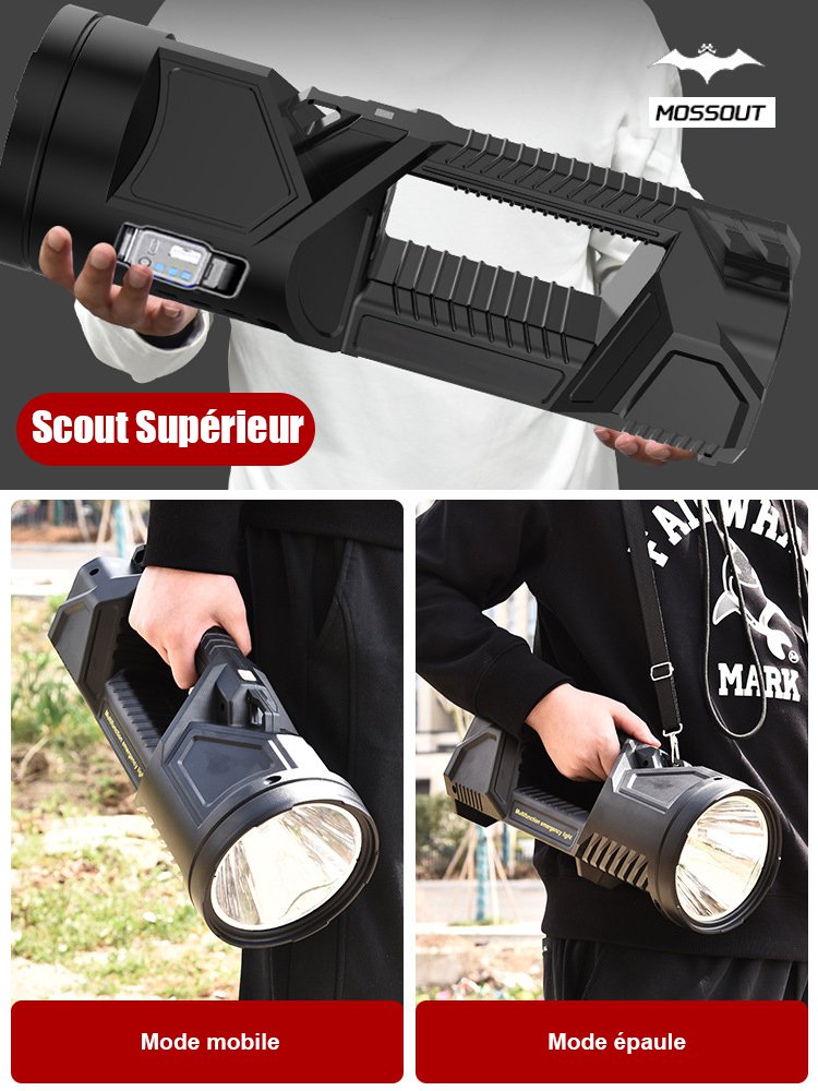 Projecteur d'extérieur super lumineux