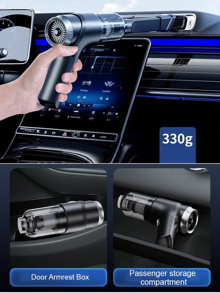 Cordless Rechargeable Portable Car Vacuum Cleaner