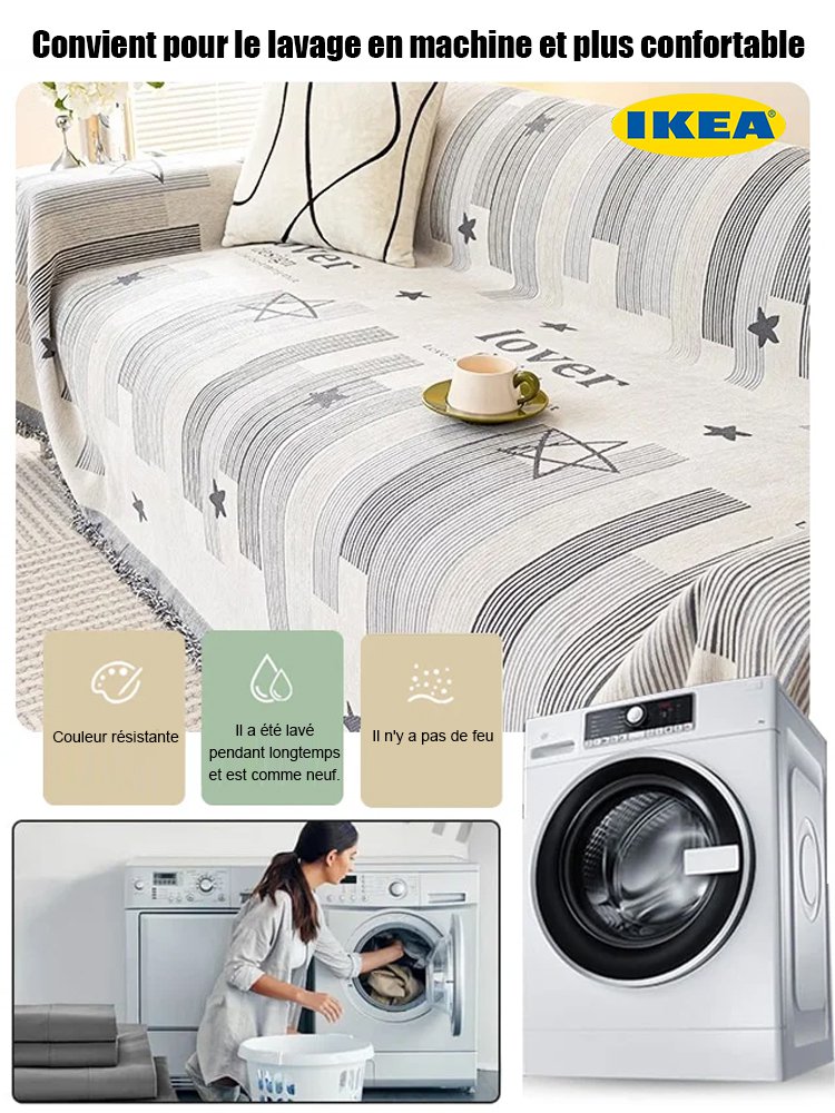 Serviette de bain IKEA pour canapé double face