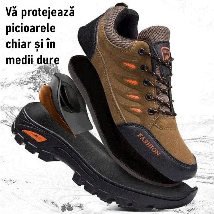 Pantofi de drumeție antiderapanți și cu amortizare