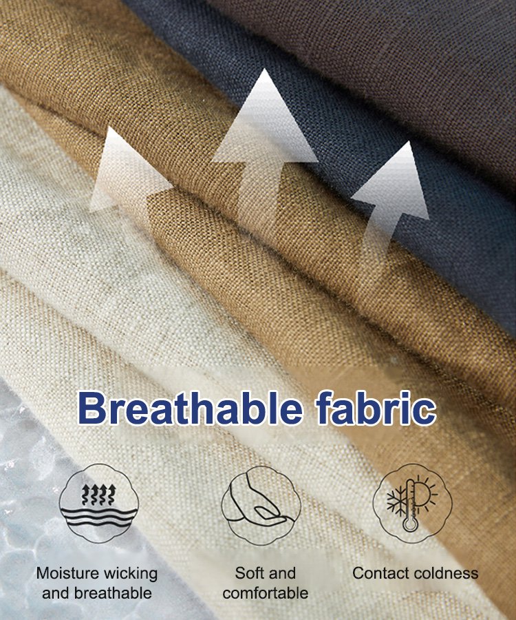 Summer Cotton Breathable Linen Pants