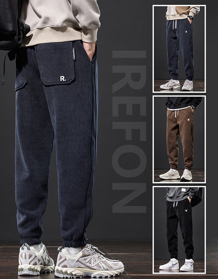 コーデュロイジョガーパンツ