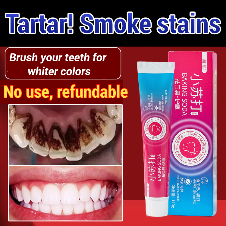 Baking soda toothpaste oral care