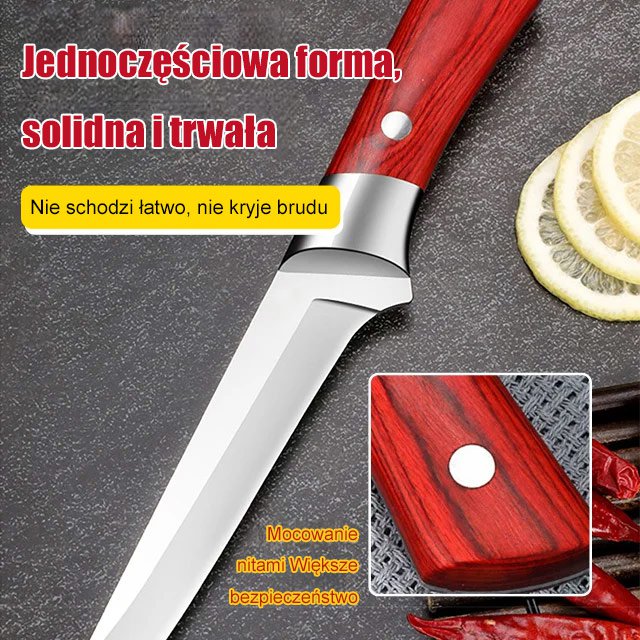 Nóż kuchenny wielofunkcyjny ze stali nierdzewnej