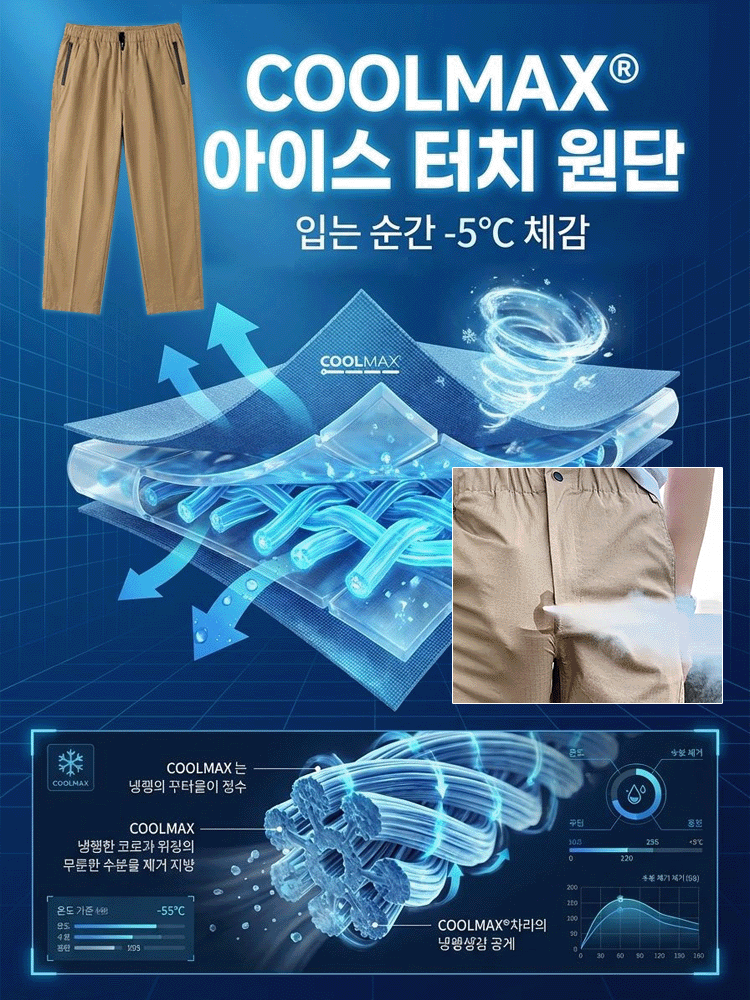 A표준 속건성 통기성 우븐 여성 바지