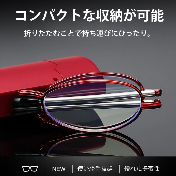 折りたたみ老眼鏡