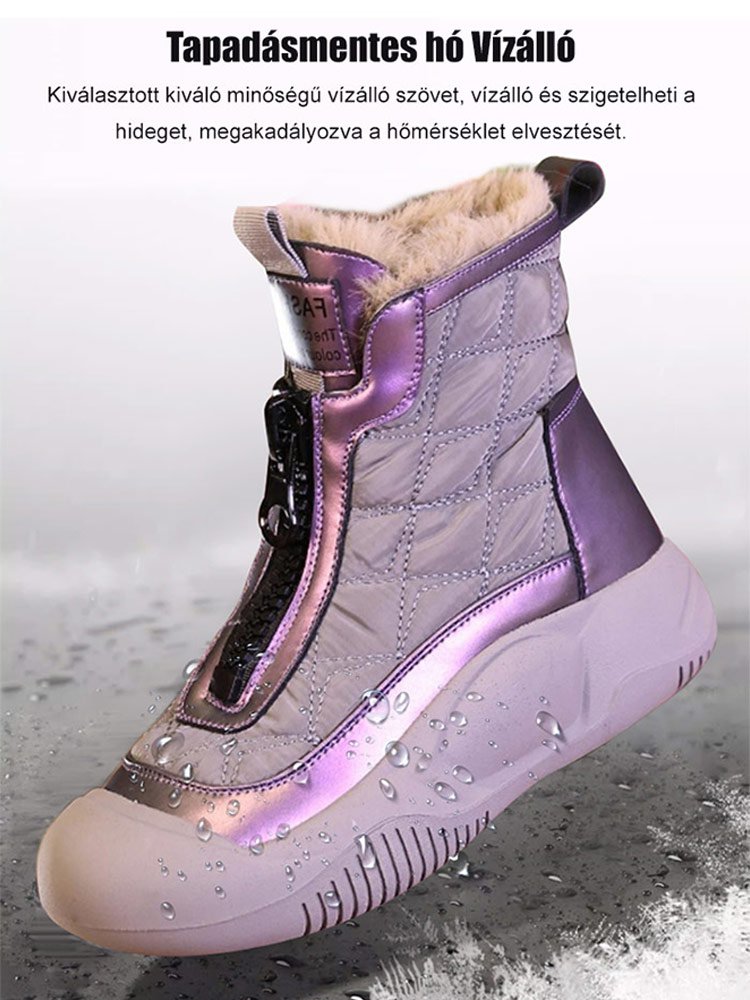 Kézzel készített puha bőr szabadidős magas szárú cipő.