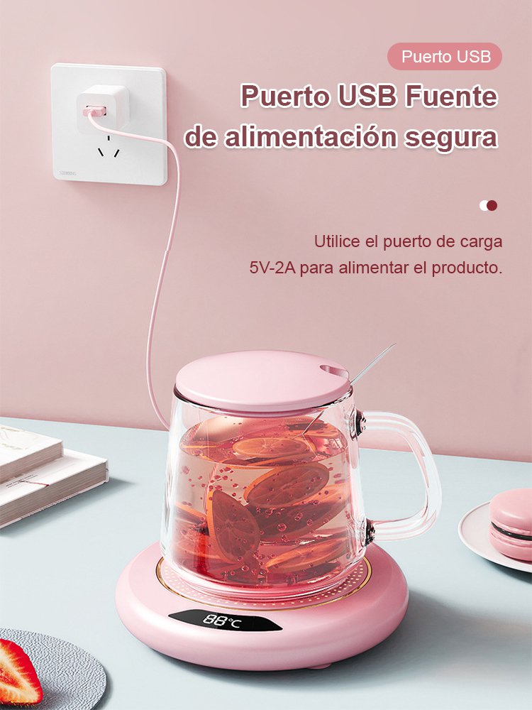 Estera calefactora para tazas