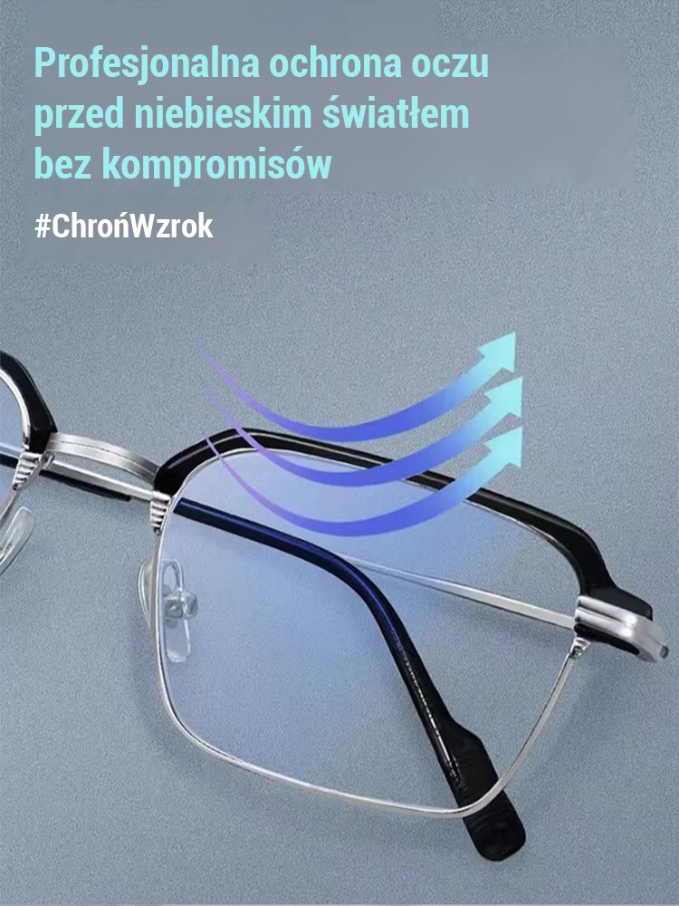 【Zoom czarna technologia】Biznesowe klasyczne okulary do czytania