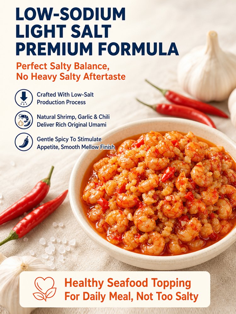 Premium Garlic Shrimp Jar