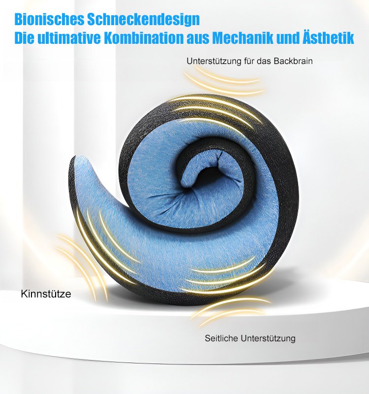 U-förmiges verstaubares Reisekissen aus Memory Foam