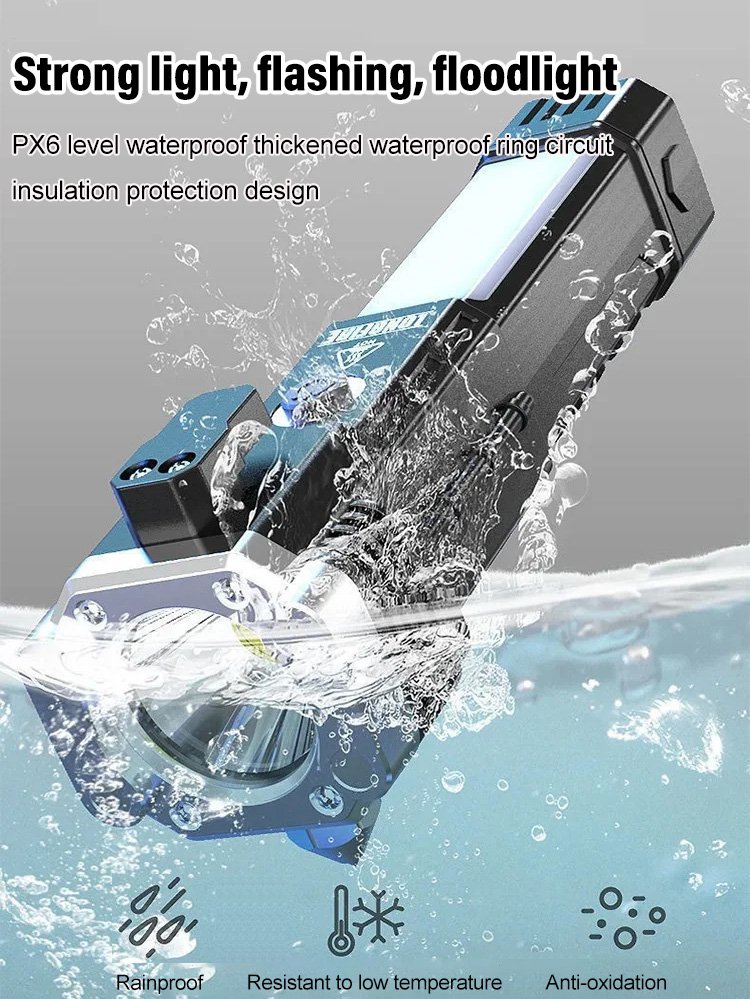 COB multifunctional flashlight