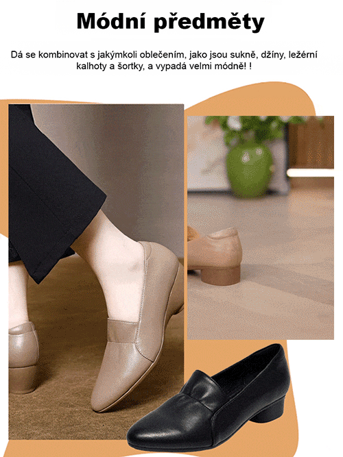 Korekční dámská obuv z měkké podrážky