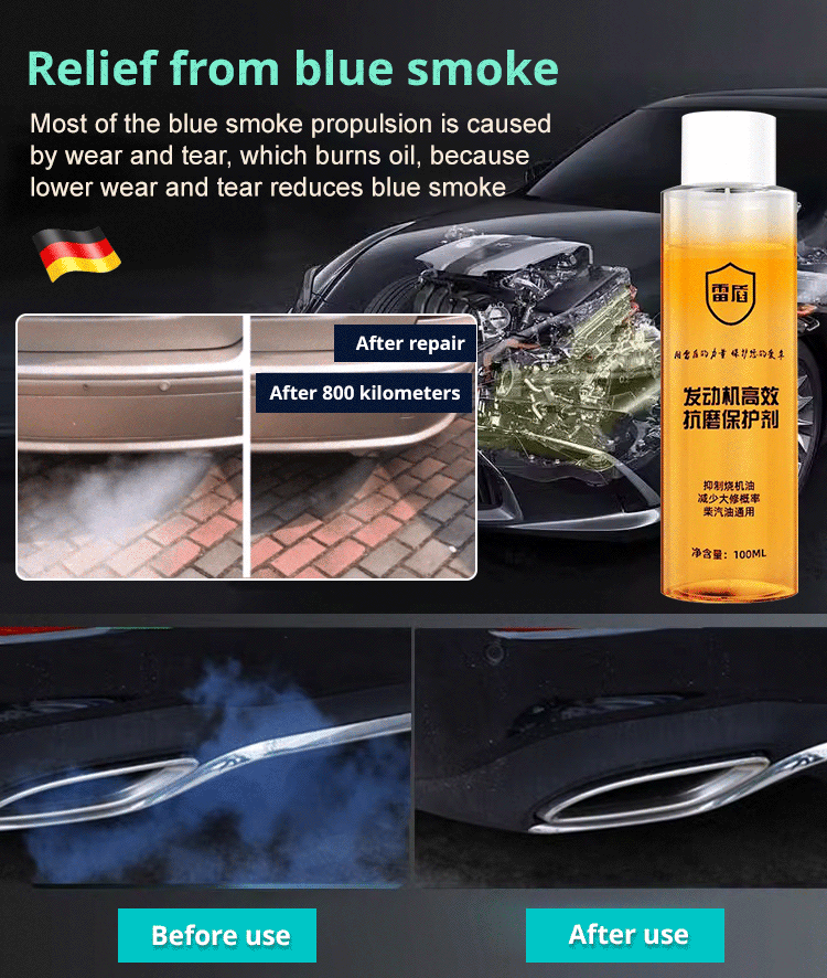 High-efficiency engine anti-wear agent protector