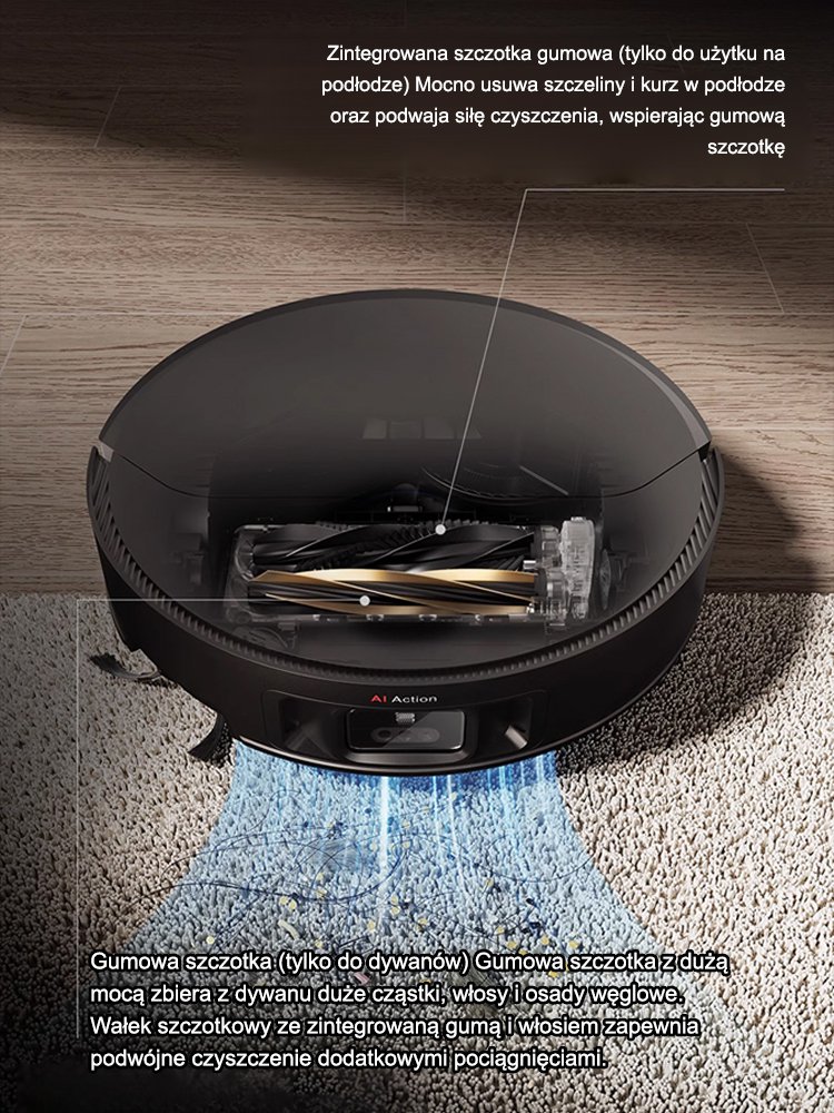 Robot zamiatający LiDAR