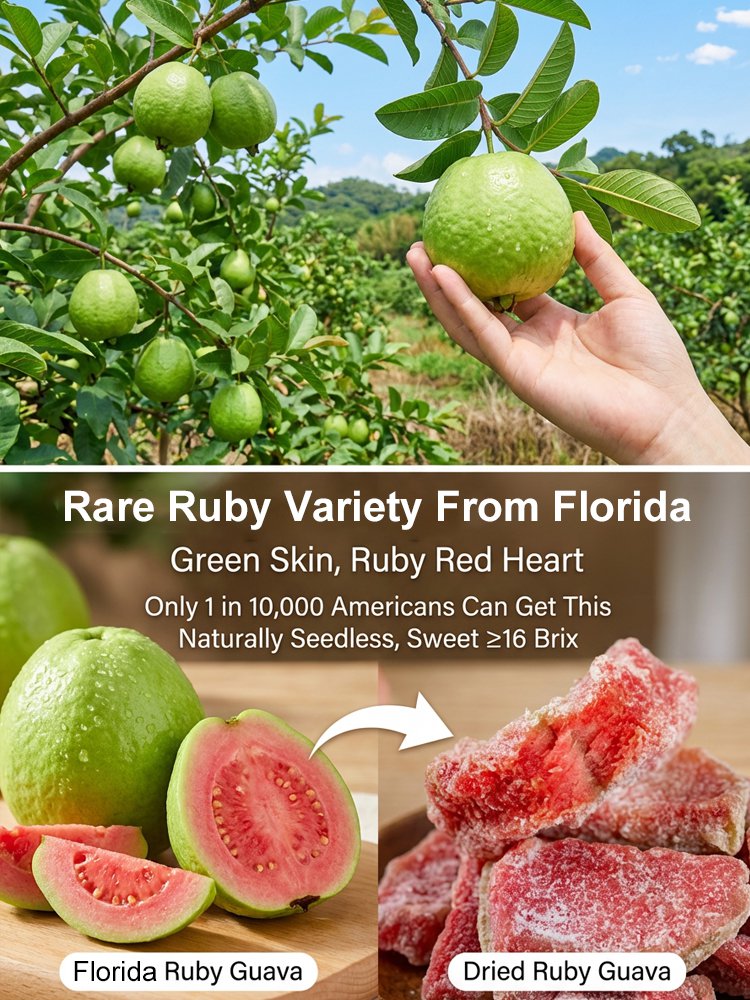 Seedless Red Guava Preserved Fruit