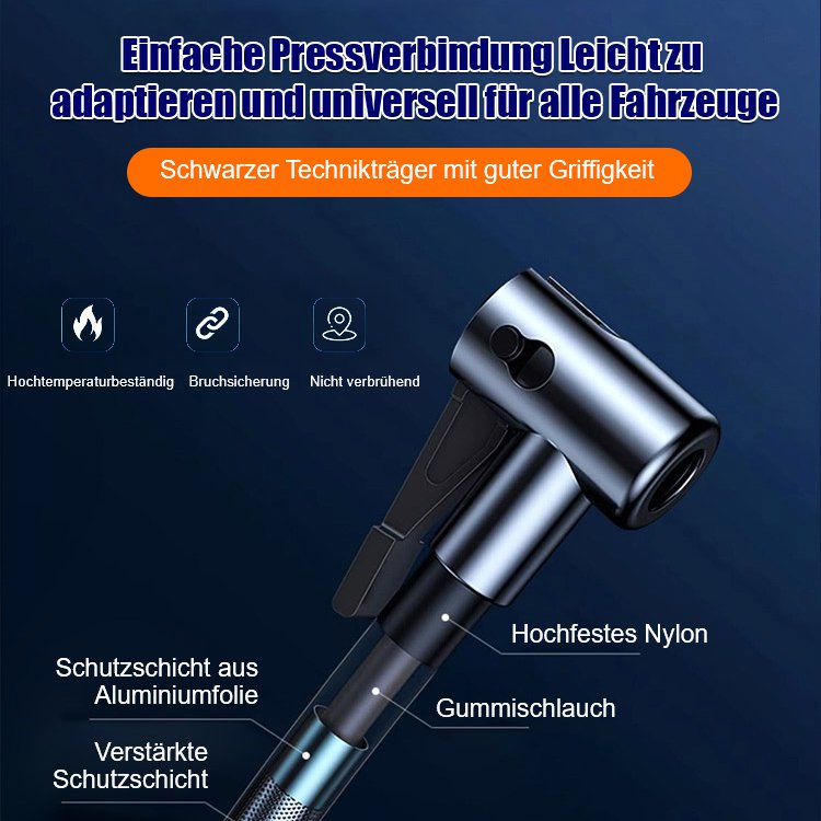 Tragbare Hochleistungs-Autoluftpumpe