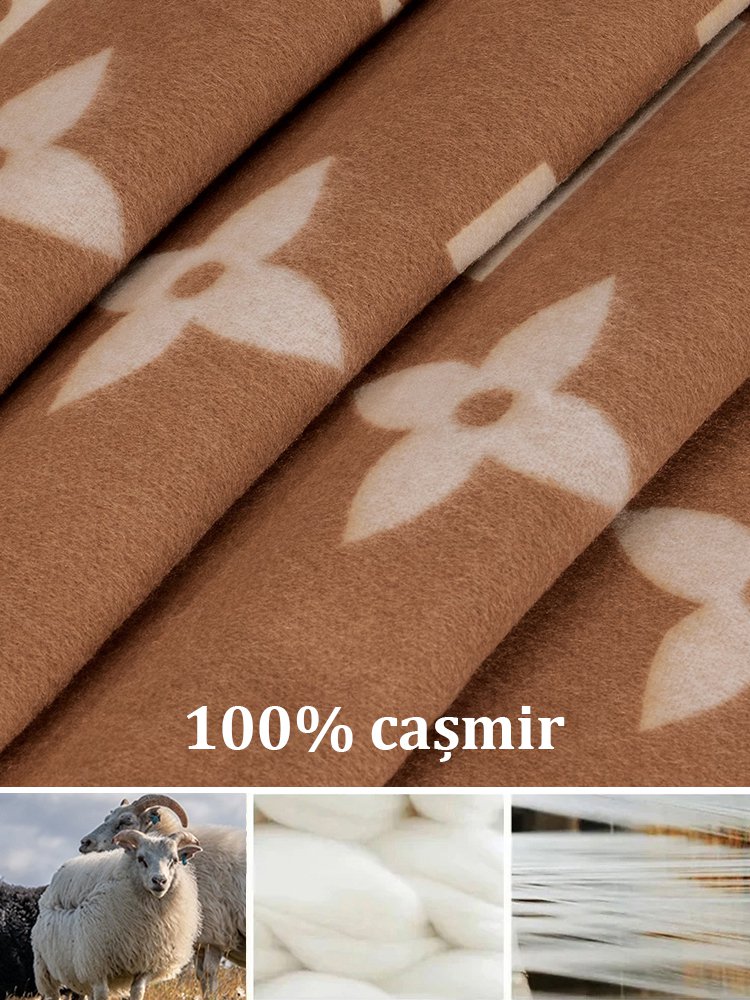 Eșarfă șal cu imprimeu de cașmir