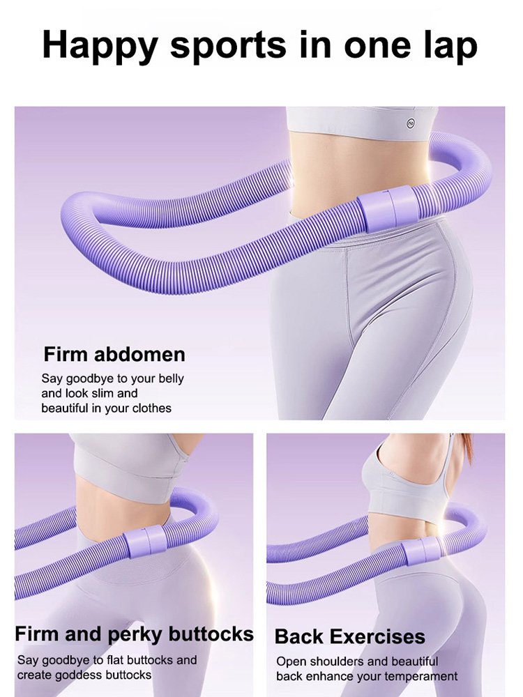 [Weight Loss Artifact] Soft Silent Hula Hoop that Doesn't Hurt Your Waist