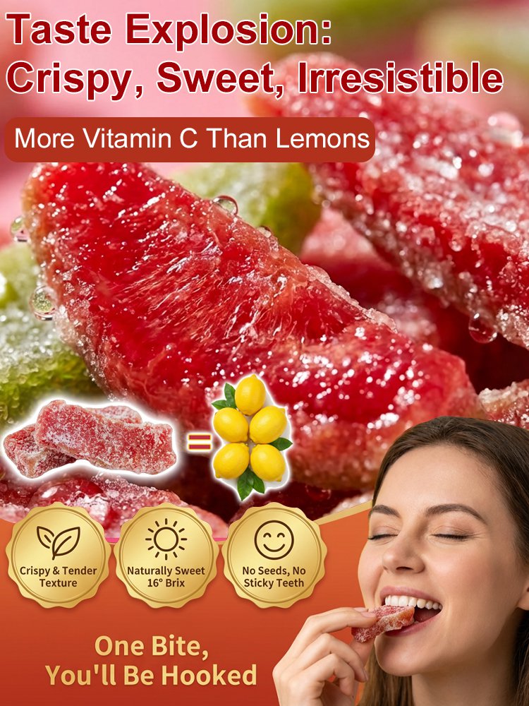 Seedless Red Guava Preserved Fruit