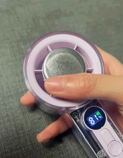 【透明ボディ】充電式冷却ファン