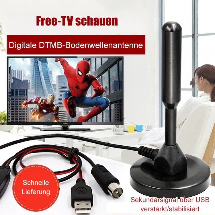 HD-Digital-TV-Signalempfänger für den Innenbereich