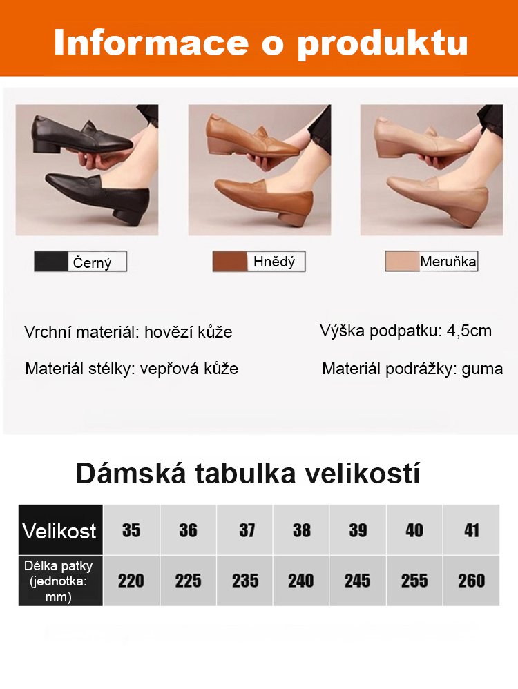 Korekční dámská obuv z měkké podrážky